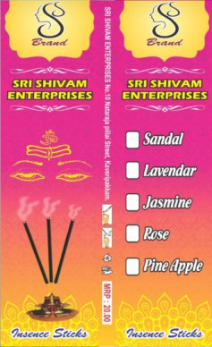 Black Incense Stick Scented Agarbatti, For Church, Temples, Home, Office, Packaging Type : Packet