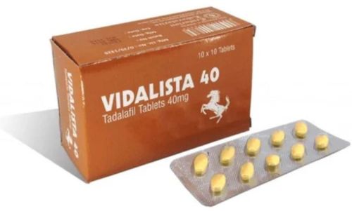 Vidalista 40mg Tablets, For Erectile Dysfunction, Medicine Type : Allopathic