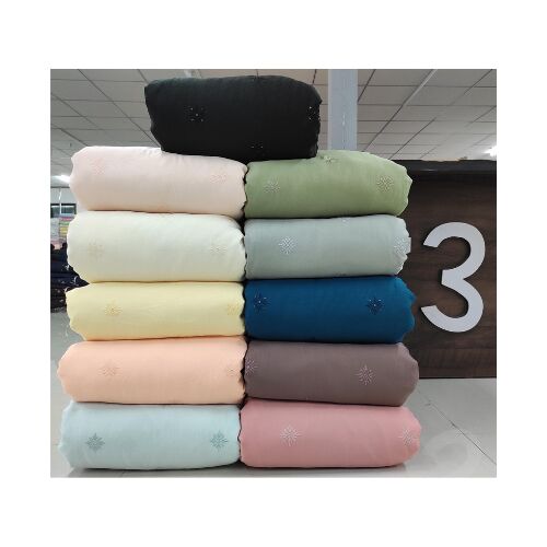 Less Than Three Zara Cotton Silk Fabric Sequence Embroidery Daman Work