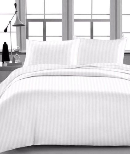 Plain Dyed Cotton Hotel Bed Sheet Fabric, Size (Inches) : Multisizes