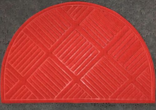 Rubber Backed Polypropylene D Cut Mats