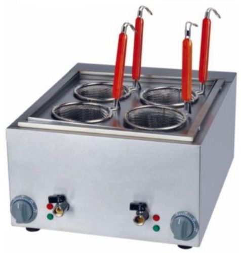 Silver 4kw 4 Basket Commercial Pasta Boiler