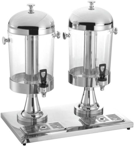 Stainless Steel Double Juice Dispenser