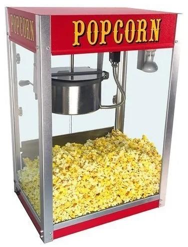 Stainless Steel Gas Automatic Mini Popcorn Machine