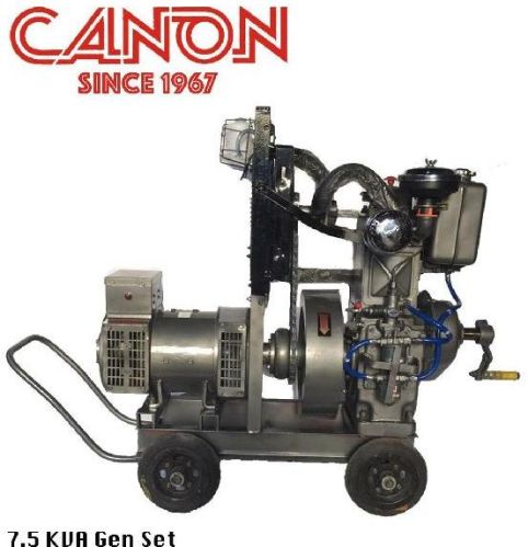 Canon 7.5 Kw With 12 HP Generator