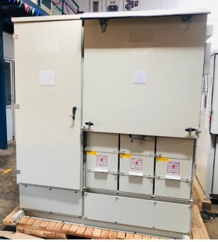 Grey Automatic Electric Mild Steel Ring Main Unit Panel, For Load Connection Points