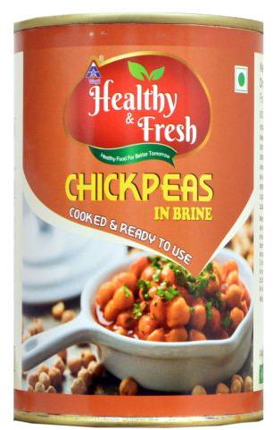 Semi-Soft Canned Chickpeas, Taste : Salty