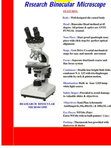 Nessler Battery Microscopes, Model Number : OP2901 To OP2916