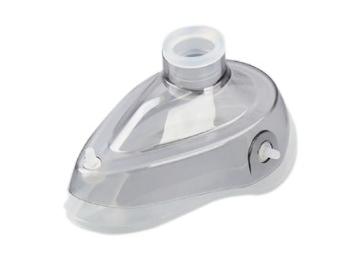 Transparent Plastic Anesthesia Mask, For Hospital, Rope Material : Polyester