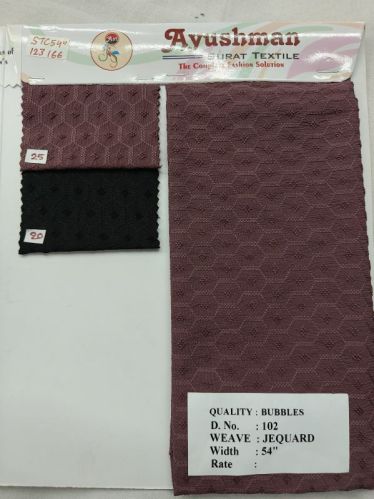 Bubbles Cotton Shirting Fabric, Width : 54'