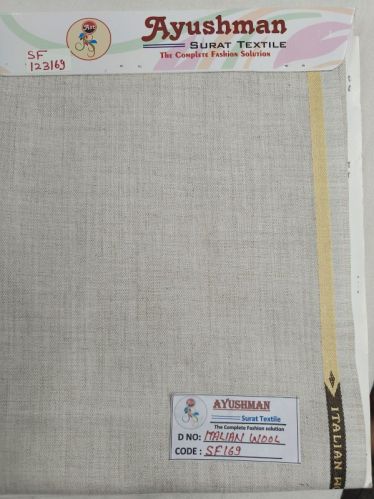 Italian Wool Shirting Suiting Fabric