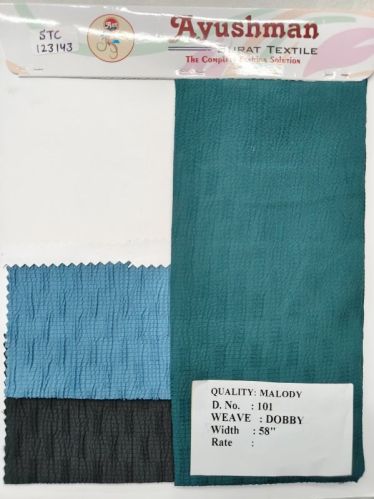 Malody Cotton Shirting Fabric, Width : 58inch