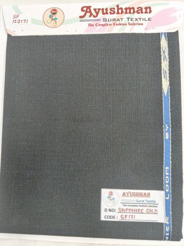 Sapphire Cotton Shirting Fabric, Width : 58 Inch