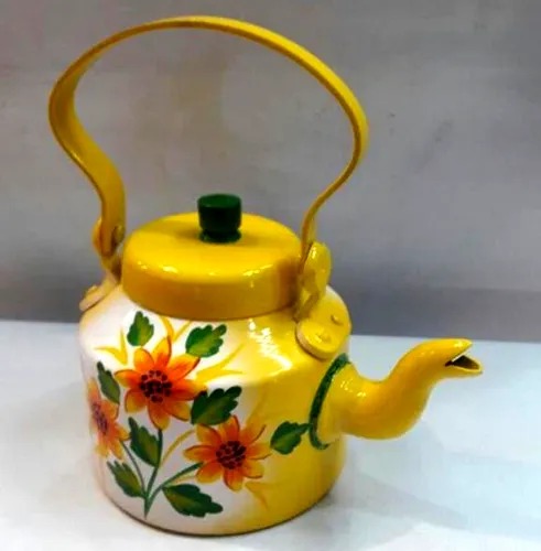 AR Industries Hand Painted Aluminium Kettle