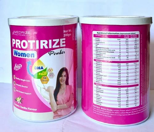 White Women Protirize Protein Powder, For Health Supplement, Packaging Type : Box