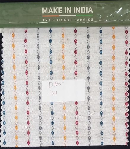 Multi Colour Plain 141 Fancy Cotton Fabric, For Garments, Packaging Type : Poly Bag