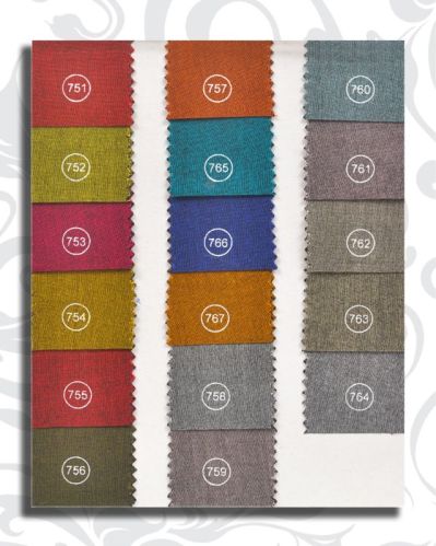 Multi Colour 19 Plain Rayon Fabric, For Garments, Packaging Type : Poly Bag