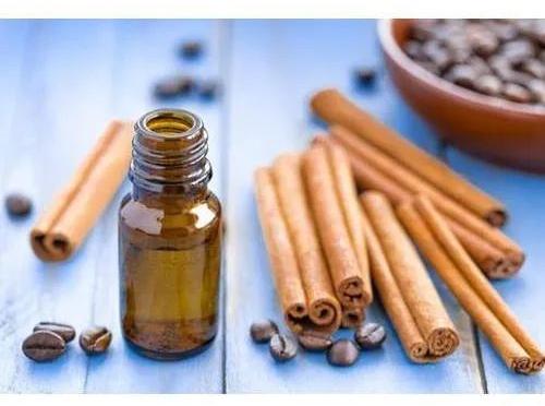 Reddish Brown Liquid Cassia Essential Oil, For Industrial Use, Packaging Type : Glass Bottle