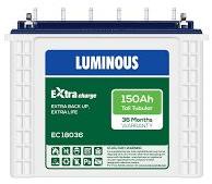 White Luminous Battery, For Industrial Use, Home Use, Certification : ISI Certified