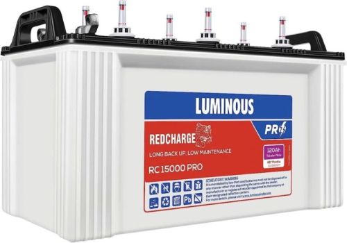 Luminous Red Charge RC 15000 Pro Tubular Inverter Battery