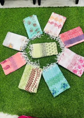 Hand Block Printed Cotton Dupatta, Occasion : Festive Wear, Wedding Wear