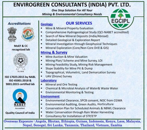 Mining and Environmental Consultancy Services