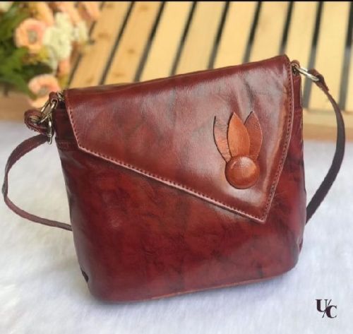 Brown Leather Bags, Feature : Durable, Easy To Carry, Light Weight