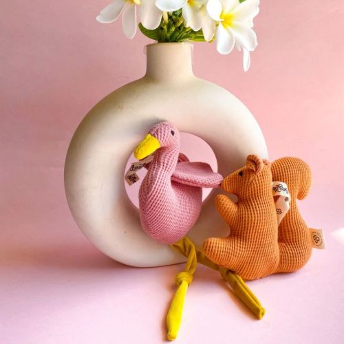 Cotton Rattle Fiona and Starry Toy, For Baby Playing, Feature : Attractive Look, Colorful Pattern, Long Life