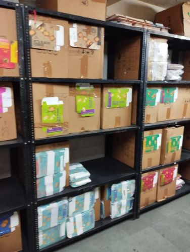 Slotted Angle Rack, Color : Grey