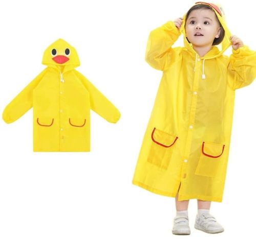 Plain Kids Raincoat, Color : Multicolor