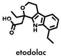 Etodolac API, CAS No. : 41340-25-4