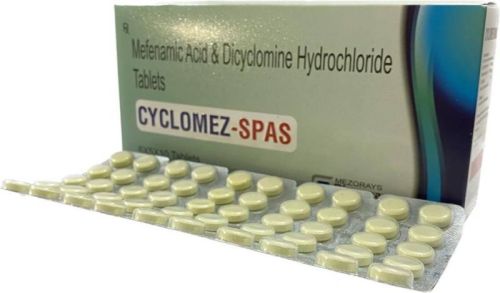 Drotaverine Hydrochloride Mefenamic Acid Tablet, Packaging Type : Box