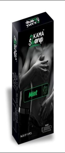 Kama Swarup Mint Dotted Condom, For Personal, Packaging Type : Box