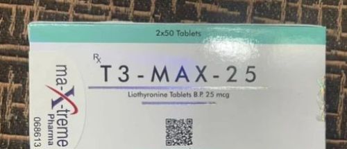 T-MAX-25 Liothyronine Tablet, Packaging Type : Strips