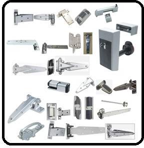 Mill Finish polished Metal SS Coldroom Door Hinges Custom