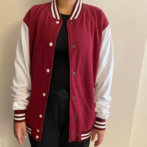 Varsity Jacket, Shell Material : Fleece Fabric