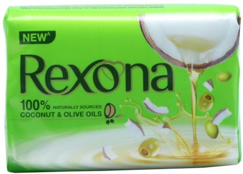 Green Rectangle Bar Rexona Soap, For Bathing, Packaging Type : Paper Wrapper