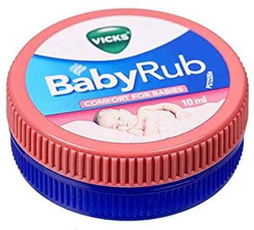 Camphor Vicks BabyRub, For Relieves Coughs