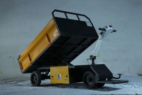 Black Powder Coated Electric Hydraulic Trolley, For Material Handling, Model Number : TR3