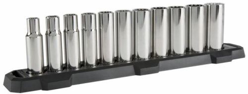 Polished Mild Steel Deep Socket Set, For Industrial, Feature : Easy To Use, Fine Finished, High Durability