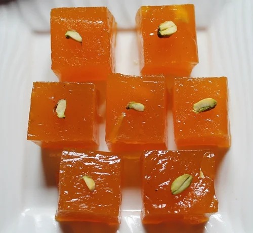 Square Dry Fruits Pulp Sugar Amla Burfi