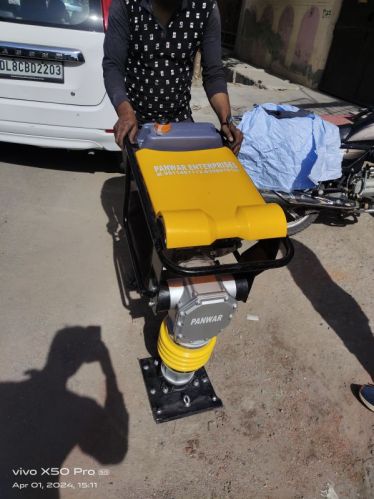 Petrol Tamping Rammer With Honda Engine Gx160, For Construction, Soil Surface, Engine Type : Air-cooled