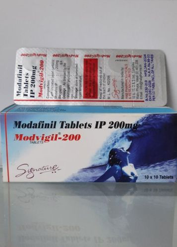 Modafinil Tablet, Color : White, Grade Standard : Medicine Grade, Medicine Type : Allopathic