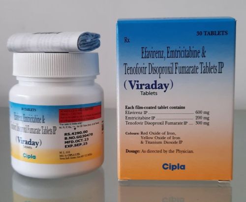 Viraday Tablets, Grade Standard : Medicine Grade, Packaging Type : Bottle For Clinic, Hospital