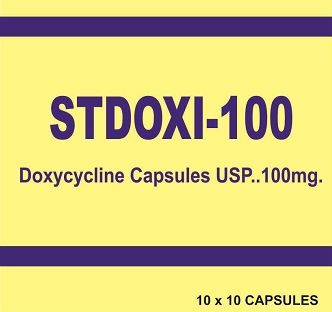 Stdoxi-100 Doxycycline Capsules, Grade : Medicine Grade