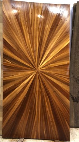 Polished Nature Veneer Wood Antique Doors, Shape : Square, Rectangular