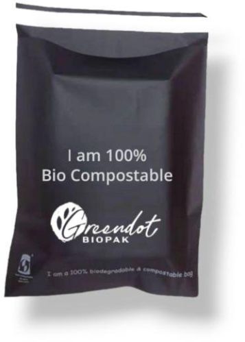 Printed Pla (polylactic Acid) Compostable Mailer Bag, Size : Mini (10x15cm), Small (20x25cm), Medium (30x40cm)