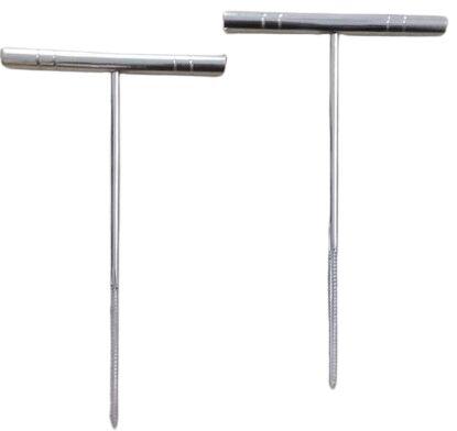 Polished Stainless Steel Bone Tap With T-handle, For Surgical Use, Feature : Fine Finished, Quality Tested