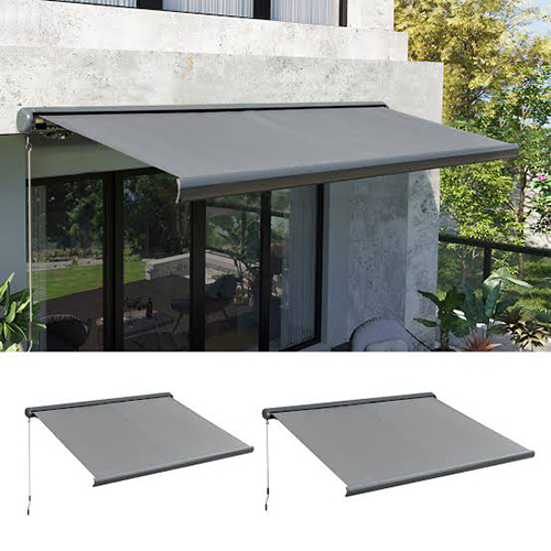 Customized Canvas Motorized Retractable Awning, For Canopy