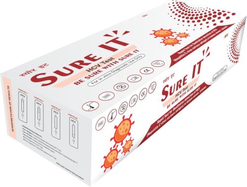 White Hepatitis C Virus (HCV) Test Kits, For Laboratory Use, Packaging Type : Catron